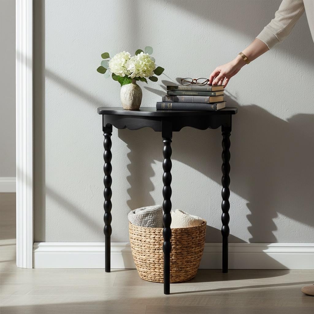 Vintage half moon table - Etsy 日本