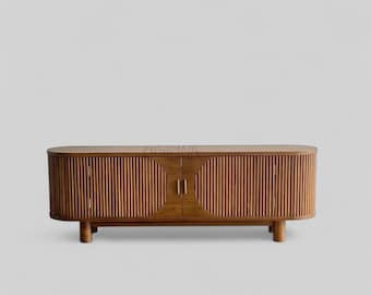 デンマーク ACO Møbler 1960s Axel Christensen Midcentury Danish 4-door sideboard in teak by Axel