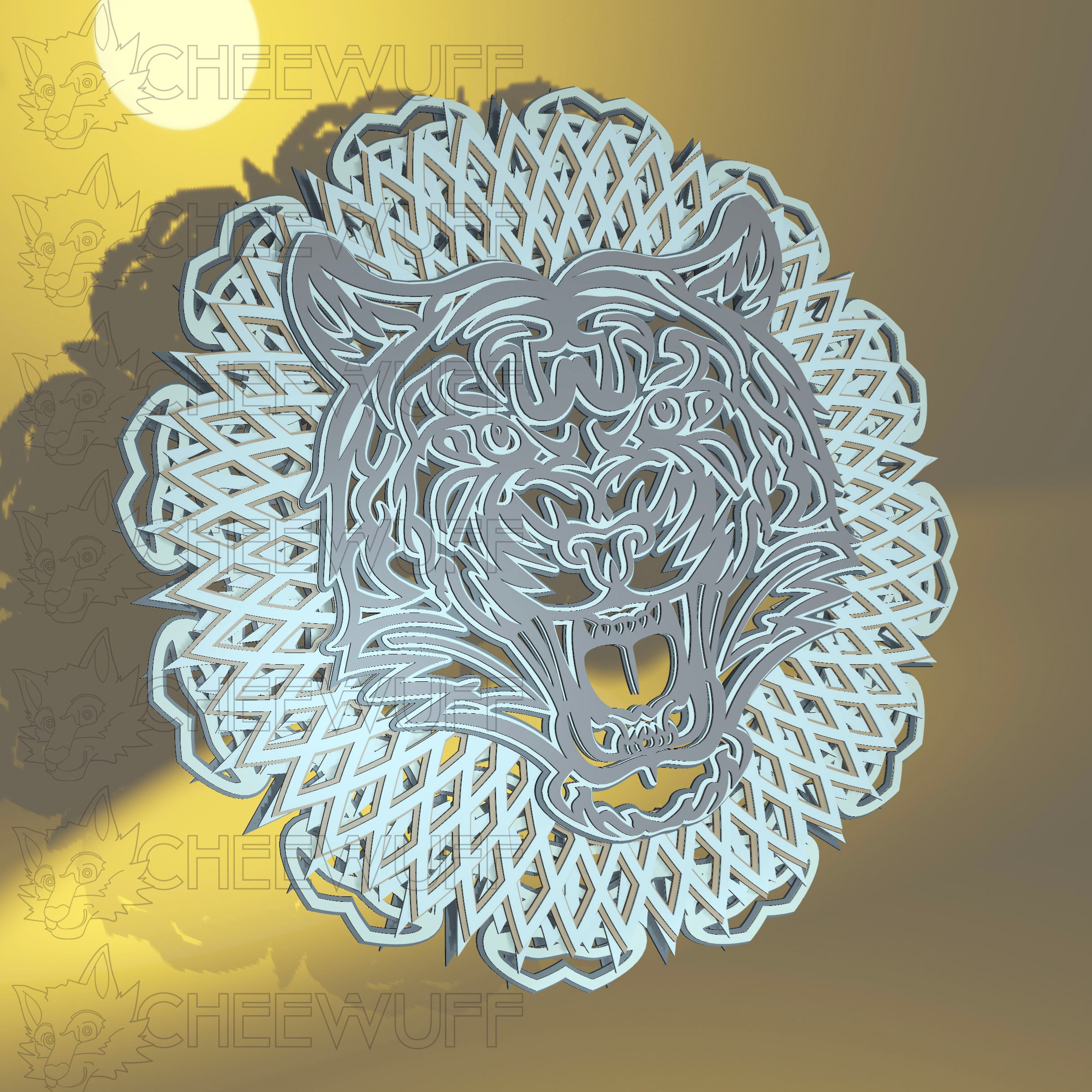 Free Free Mandala Tiger Svg 513 SVG PNG EPS DXF File