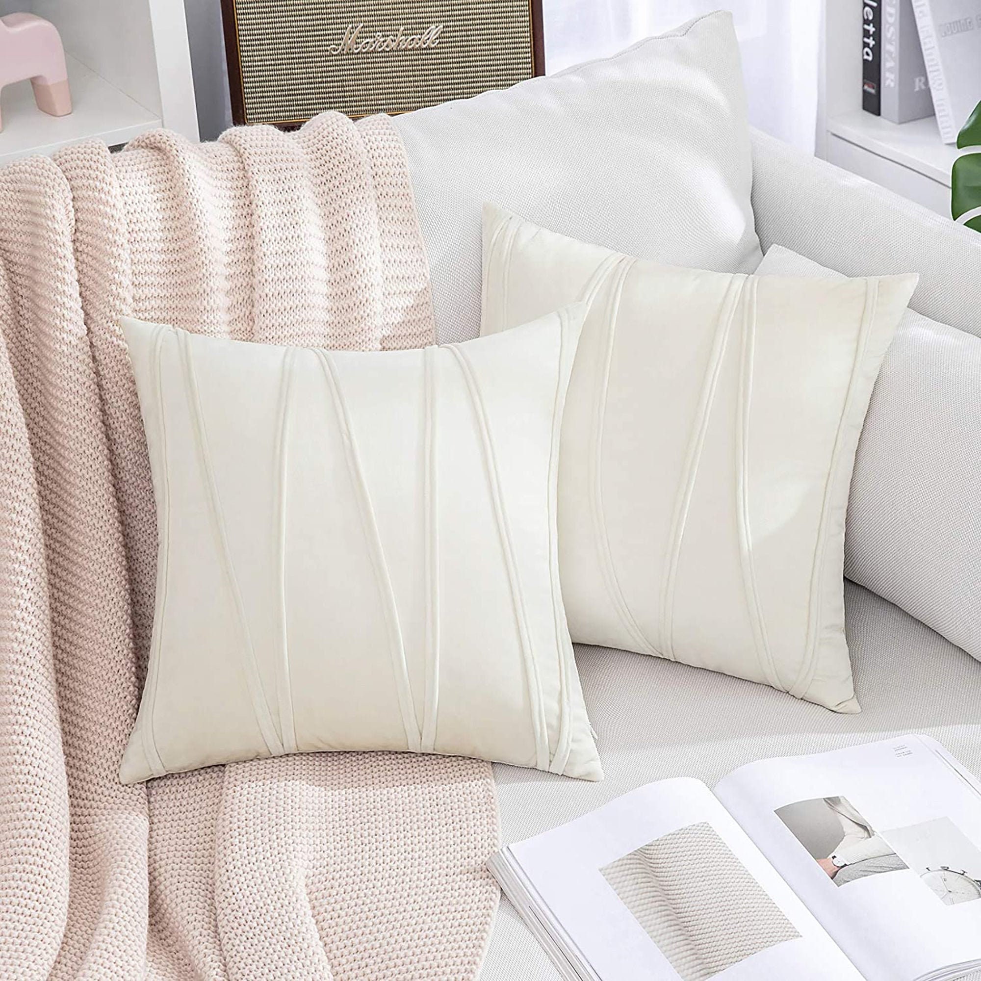 Velvet Stripe Pillow - Etsy UK