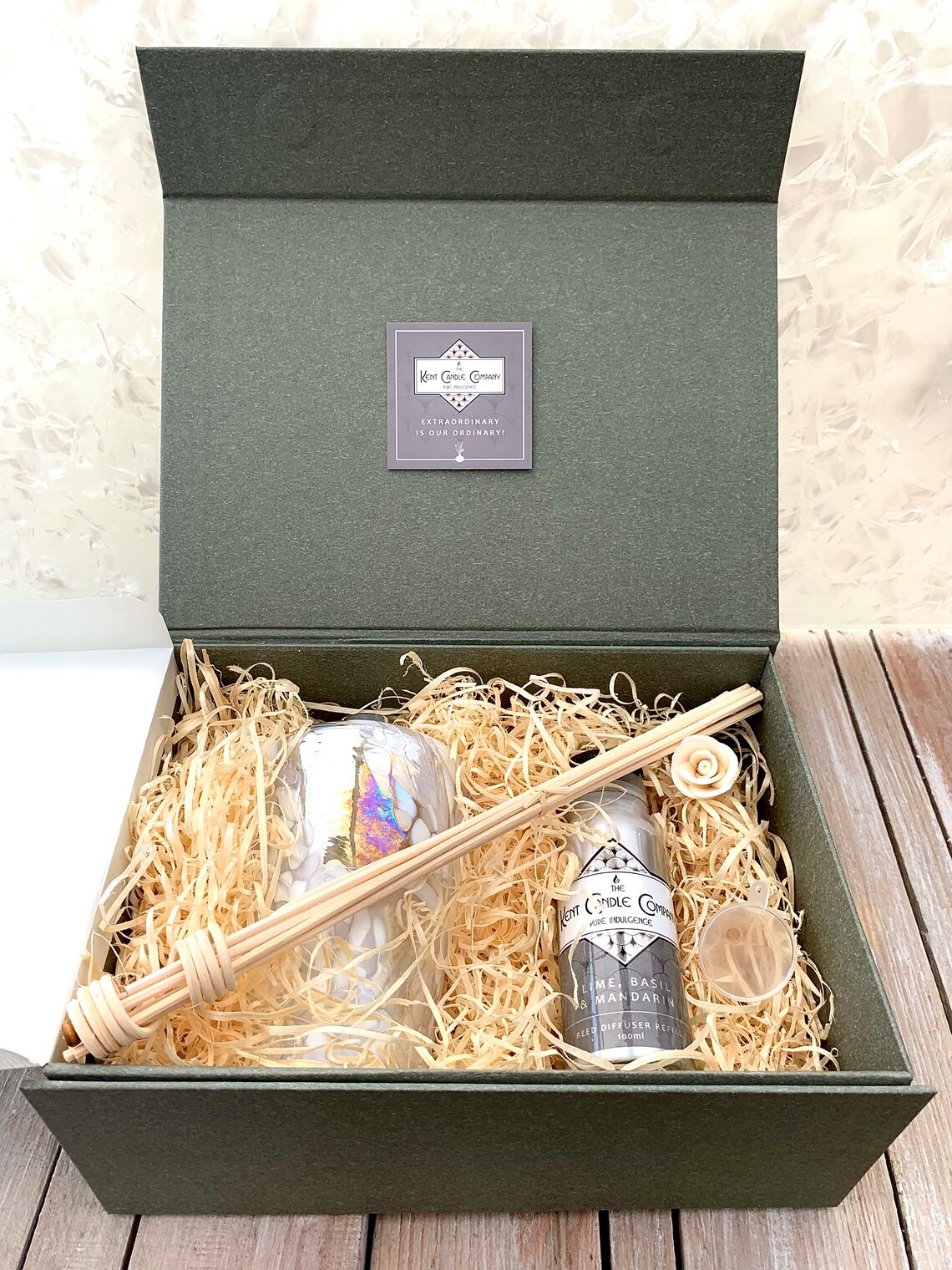 Luxury Reed Diffuser Gift Box Set Handmade Fragrance Natural Etsy