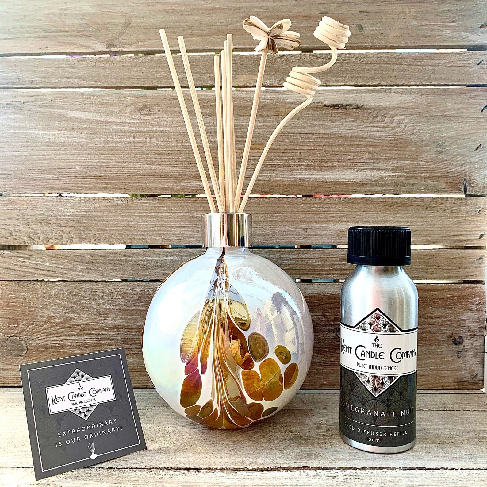 Luxury Reed Diffuser Gift Handmade Fragrance Natural Reeds Etsy