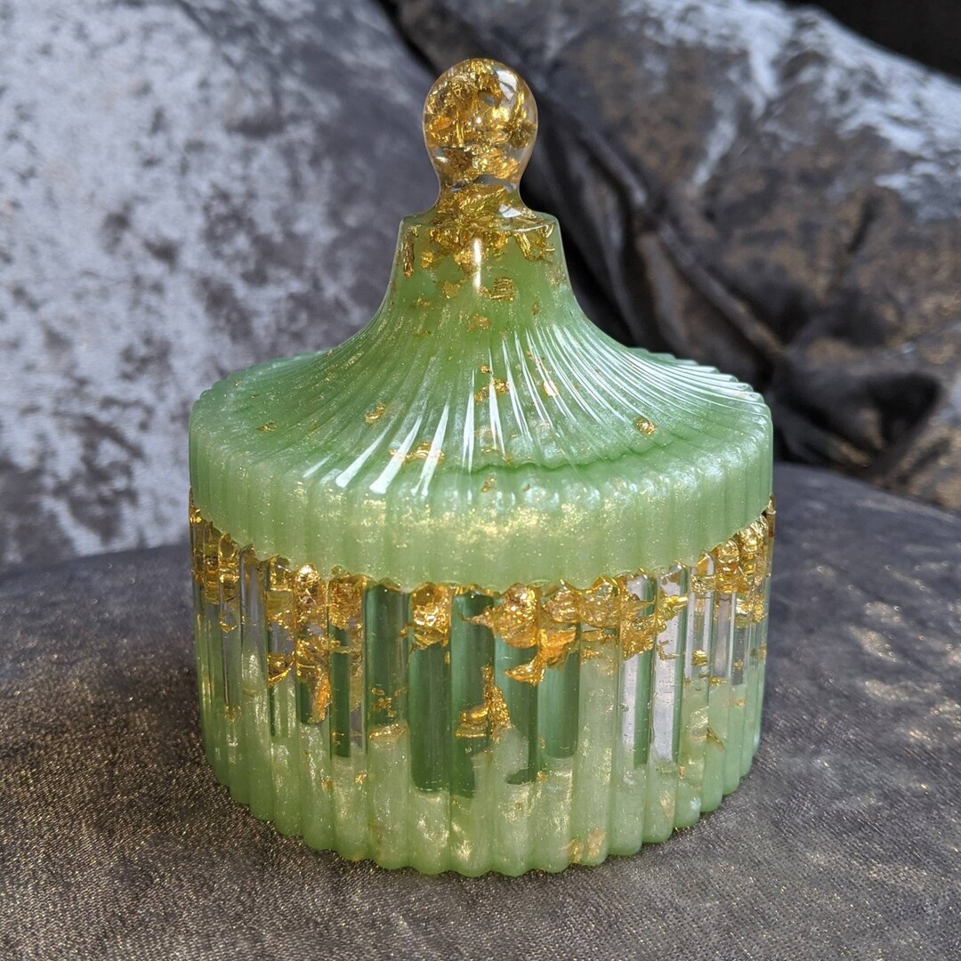Resin Vintage Jewellery Box Etsy UK