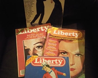 Liberty Vintage Hollywood Magazines 1970&#39;s