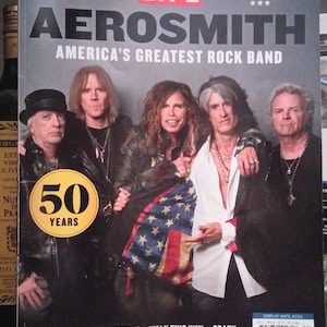 Aerosmith Life Magazine 50 Years