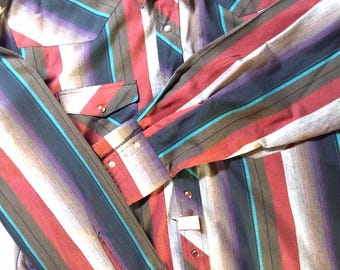 Western Style Shirts Large XLarge Wrangler Crew Cabelas Billabong