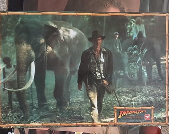 Indiana Jones 7UP Poster 1984