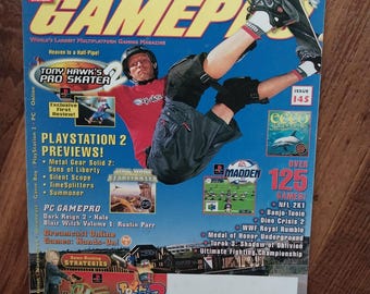 Gamepro Tony Hawk 2000 Magazine - Etsy Canada