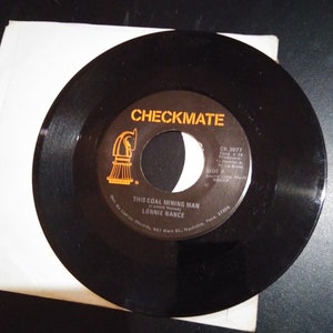 Nashville Lonnie Nance 45 Record Country