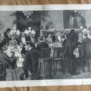 Dinner at the White House 1888