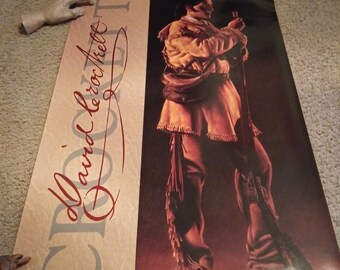 David Crockett Signed Poster Artist John Nava 94