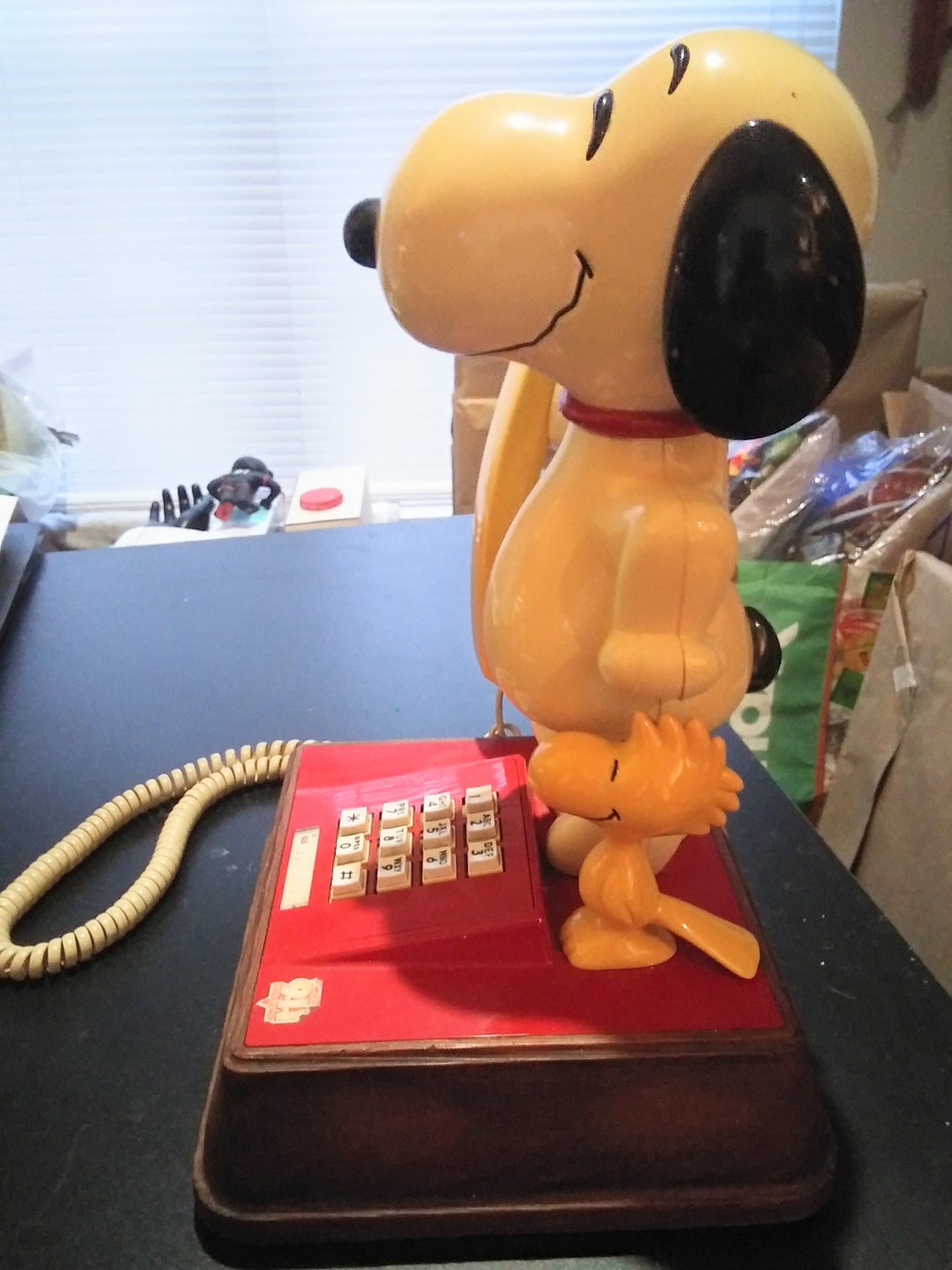 Snoopy Peanuts Phone 1976 Great - Etsy