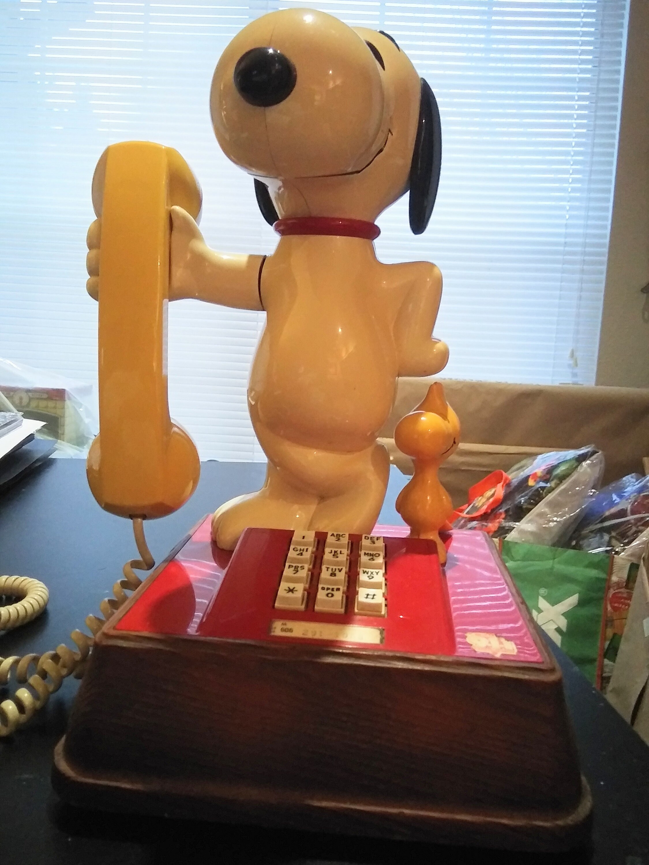 Snoopy Peanuts Phone 1976 Great - Etsy