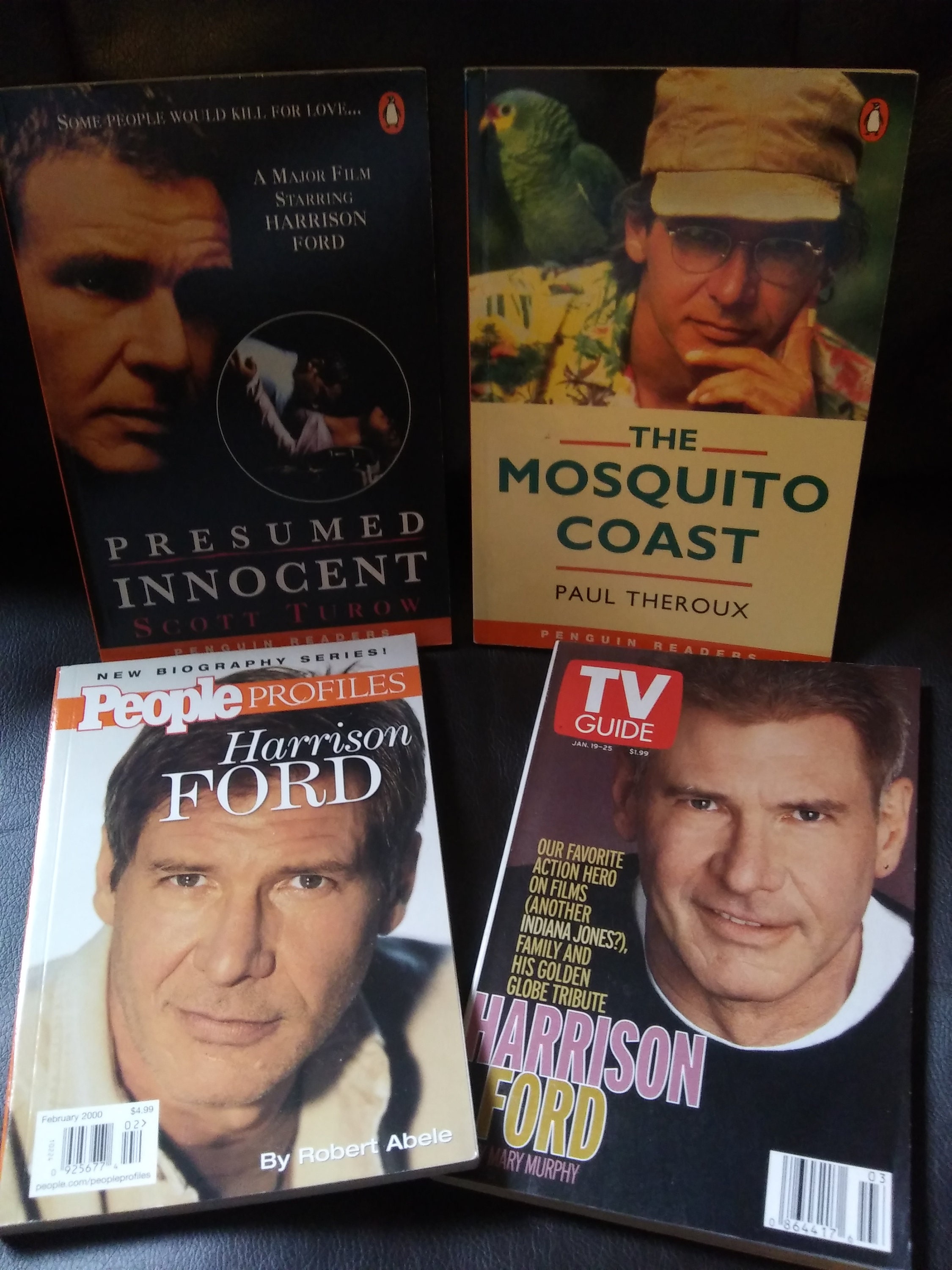 Harrison Ford Books Lot 4 TV Guide - Etsy