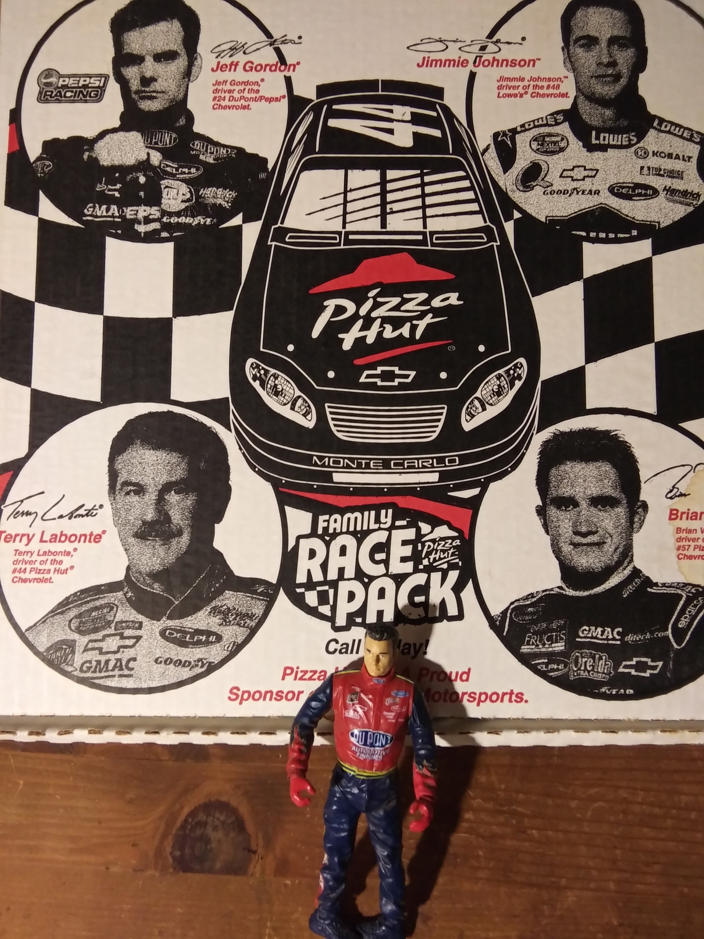 Original NASCAR Nextel Pizza Box 2005 - Etsy