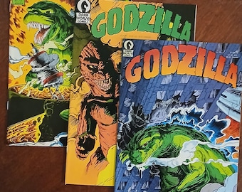 Colección de cómics de Godzilla de los años 70, 80 y 90. Muy buen estado.