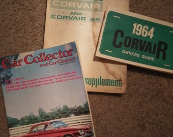 Chevrolet Corvair 1964 Owners Guide Shop