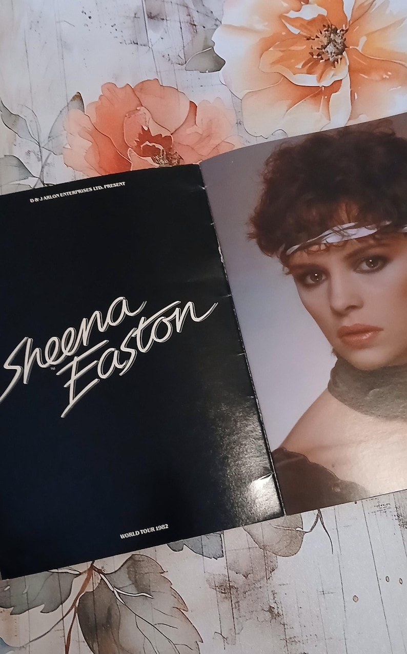 Sheena Easton 1982 Concert Tour Music Program - Etsy