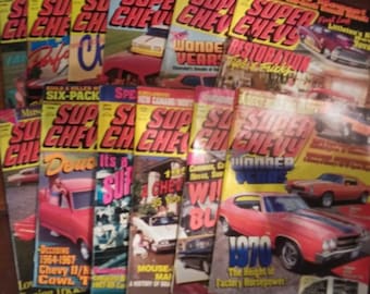 Super Chevy Magazines 1990 12 Ausgaben