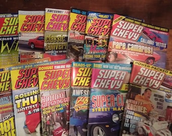 Super Chevy Magazines 1996 12 Hefte