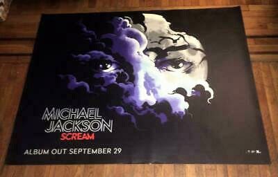 Michael Jackson Scream Rare Music Subway Large Poster Vinyl - Etsy