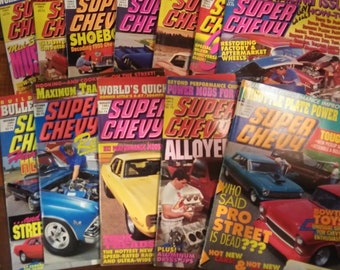 Revistas Super Chevy 1991 12 números