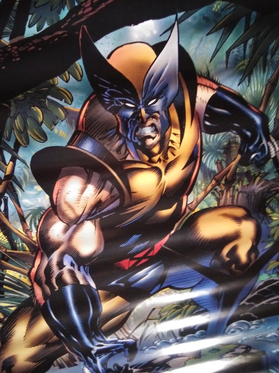 Wolverine Marvel 1995 Comic Poster - Etsy