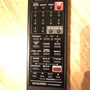 Remote Control Emerson Part No. 076G055010 image 1