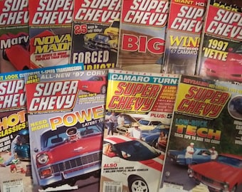 Super Chevy Magazines 1997: 10 nummers