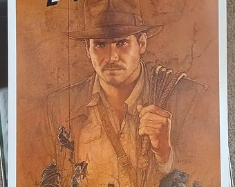 Indiana Jones Raiders of the Lost Ark 1981 27x41