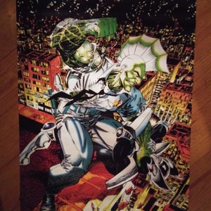 Shadowhawk Savage Dragon Poster Image Comics 93