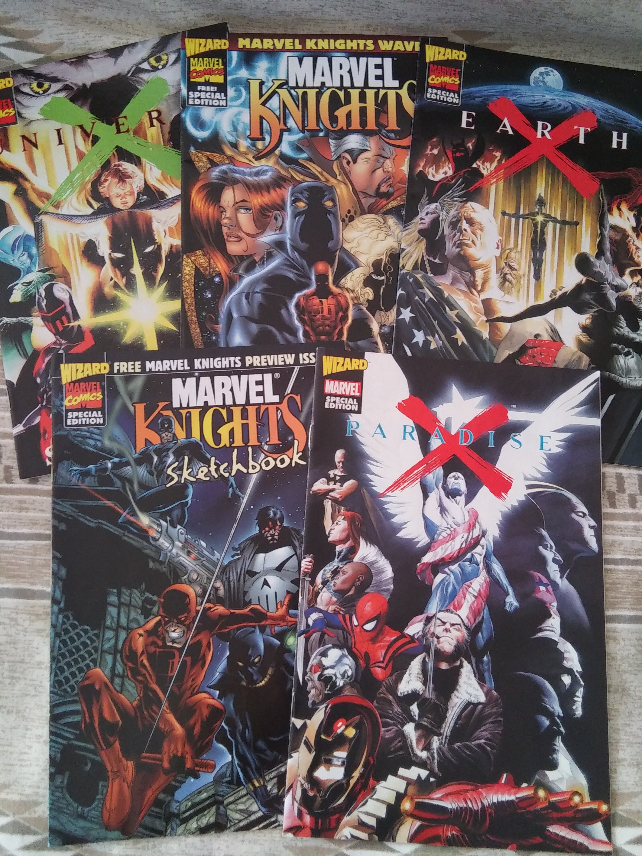 Wizard Marvel Comics Total 5 Special Edition - Etsy