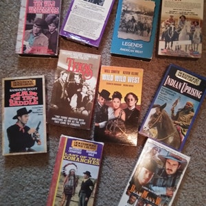 Western Cowboy DVD VHS Movie Rogers Collection