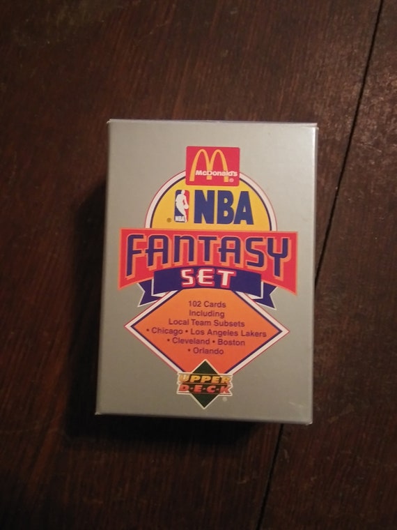 NBA　Upper Deck　Fantasy Set 102枚 マクドナルド NBA Mcdonald's Fantasy Set Basketball 1993 - Etsy