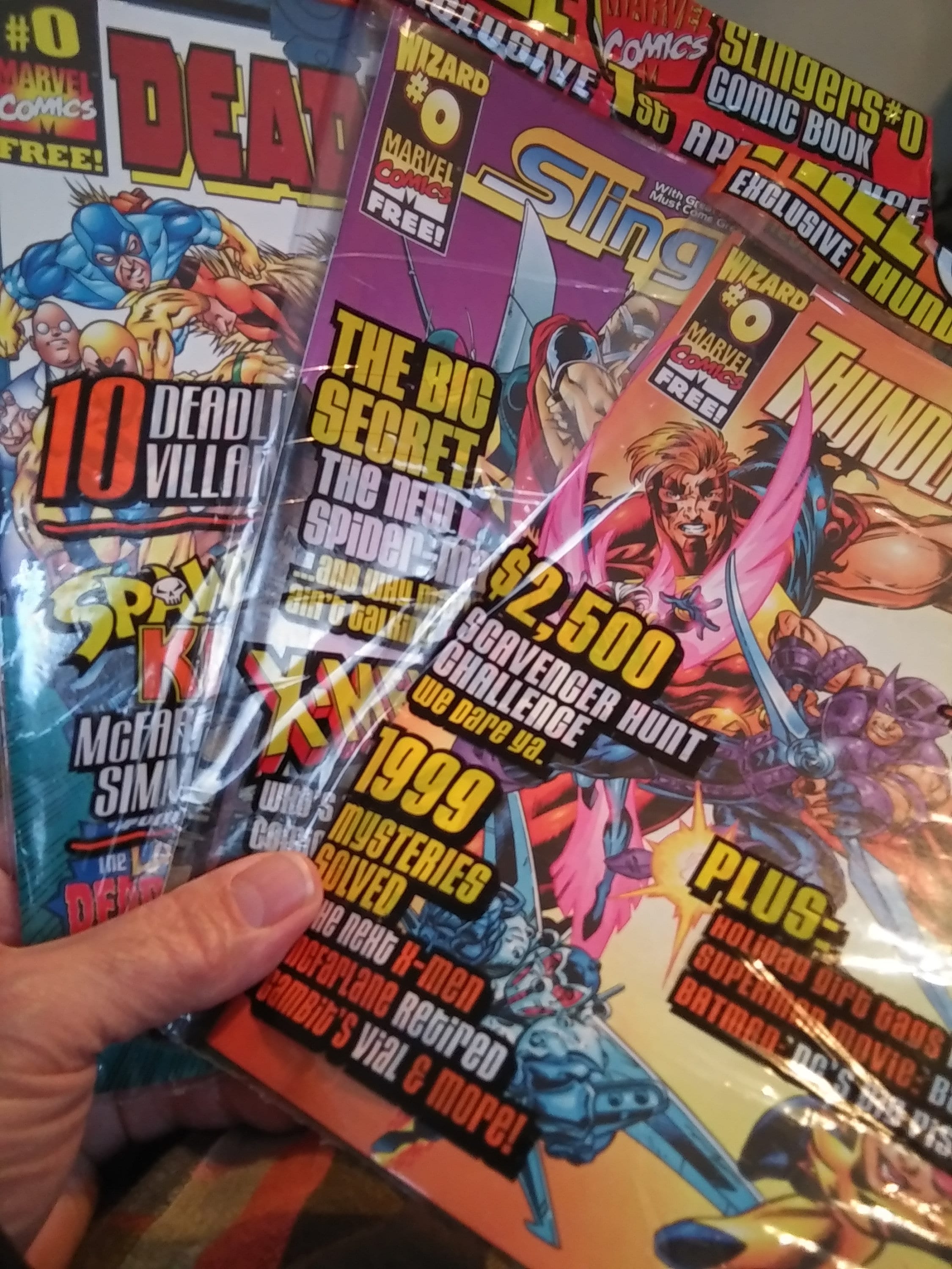 Wizard Marvel Comics #0 Nine Comics 1998 - Etsy