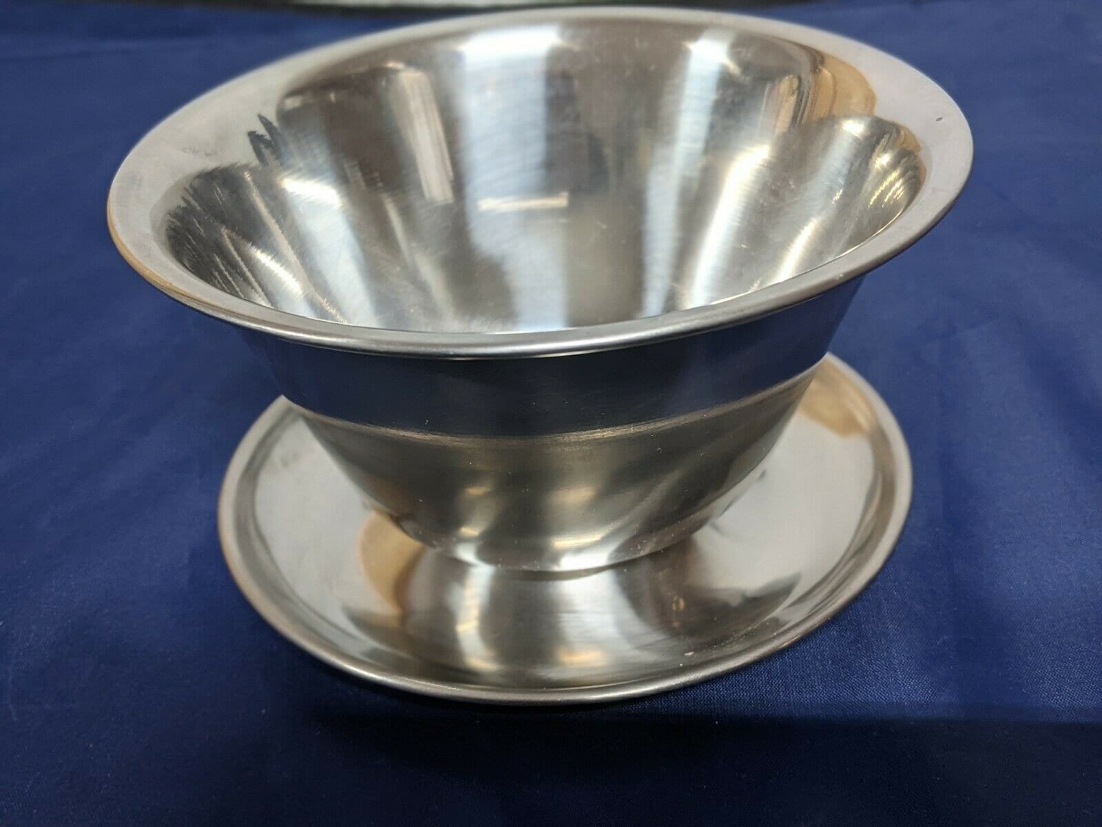 VINTAGE Leonard Denmark 18 / 8 Stainless Steel Gravy Boat Bowl Etsy