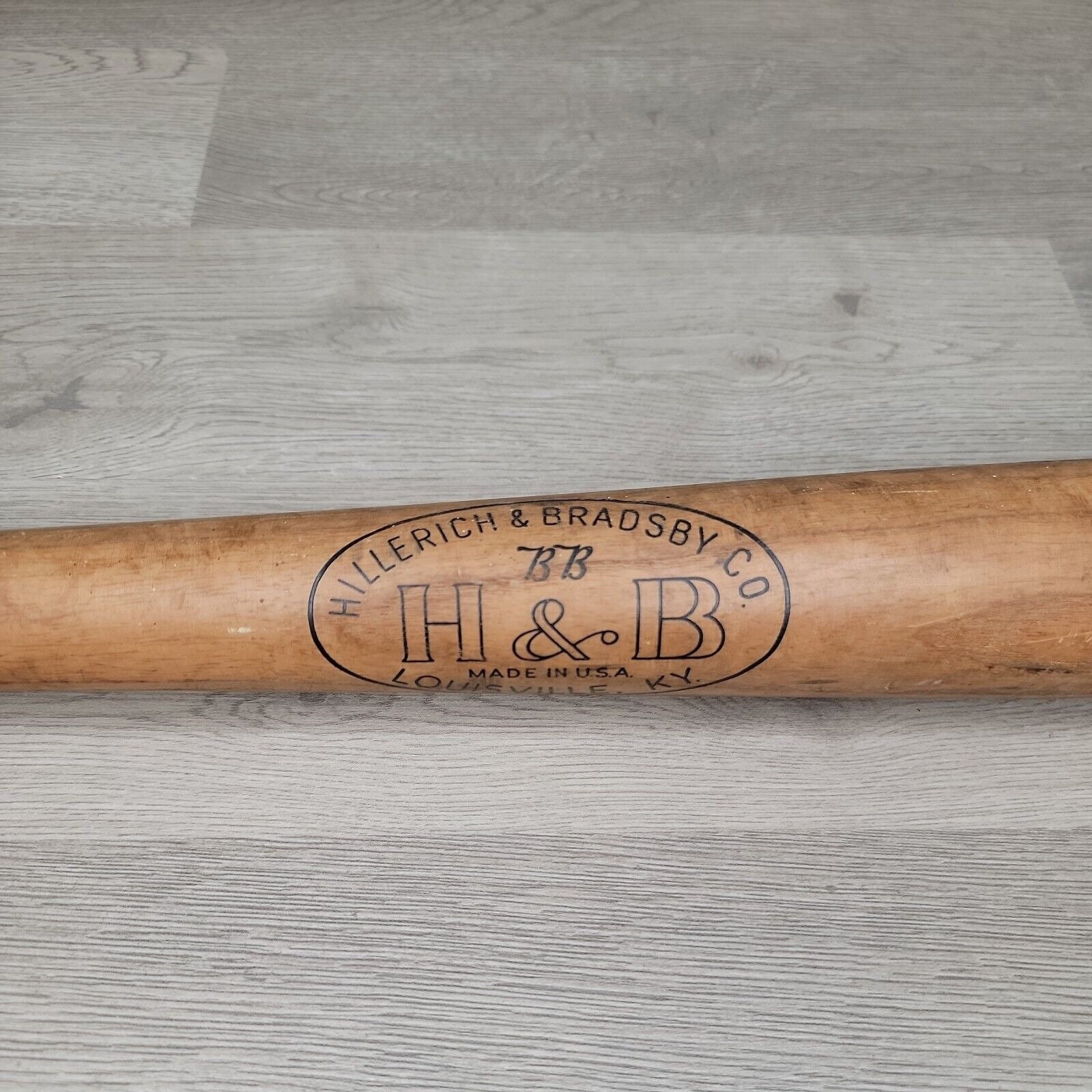 Vtg. Hillerich & Bradsby USA Made Little League Bat 19601964