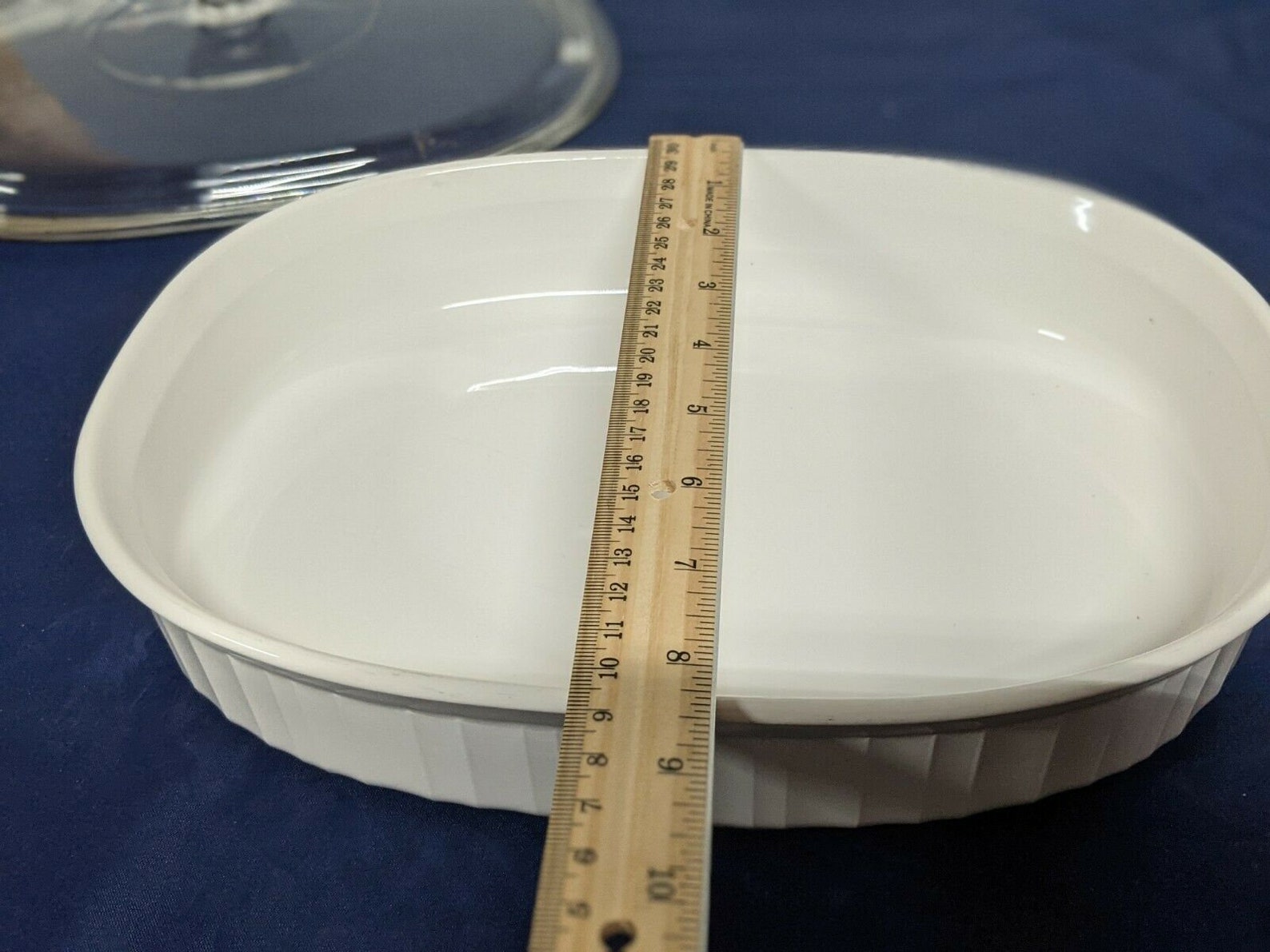 Corning Ware French White F-6-B 1.8L Oval Casserole Dish | Etsy