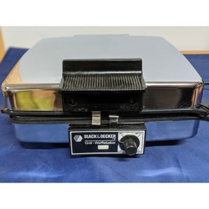 black and decker grill wafflebaker