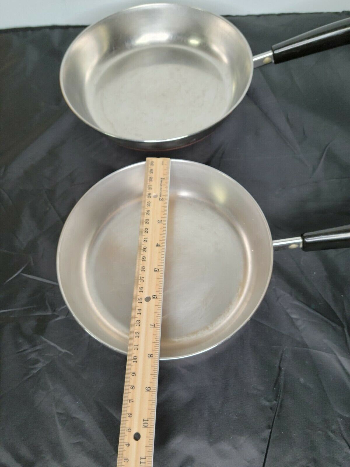 2 Vintage Revere Ware Frying Pans 9 & 8 Skillets Etsy