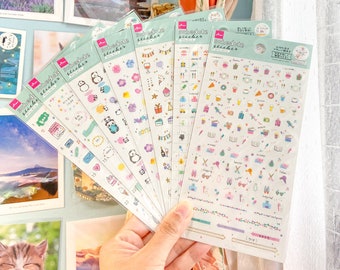 Japan DAISO 40 pieces Disney Winnie the Pooh Flake Sticker
