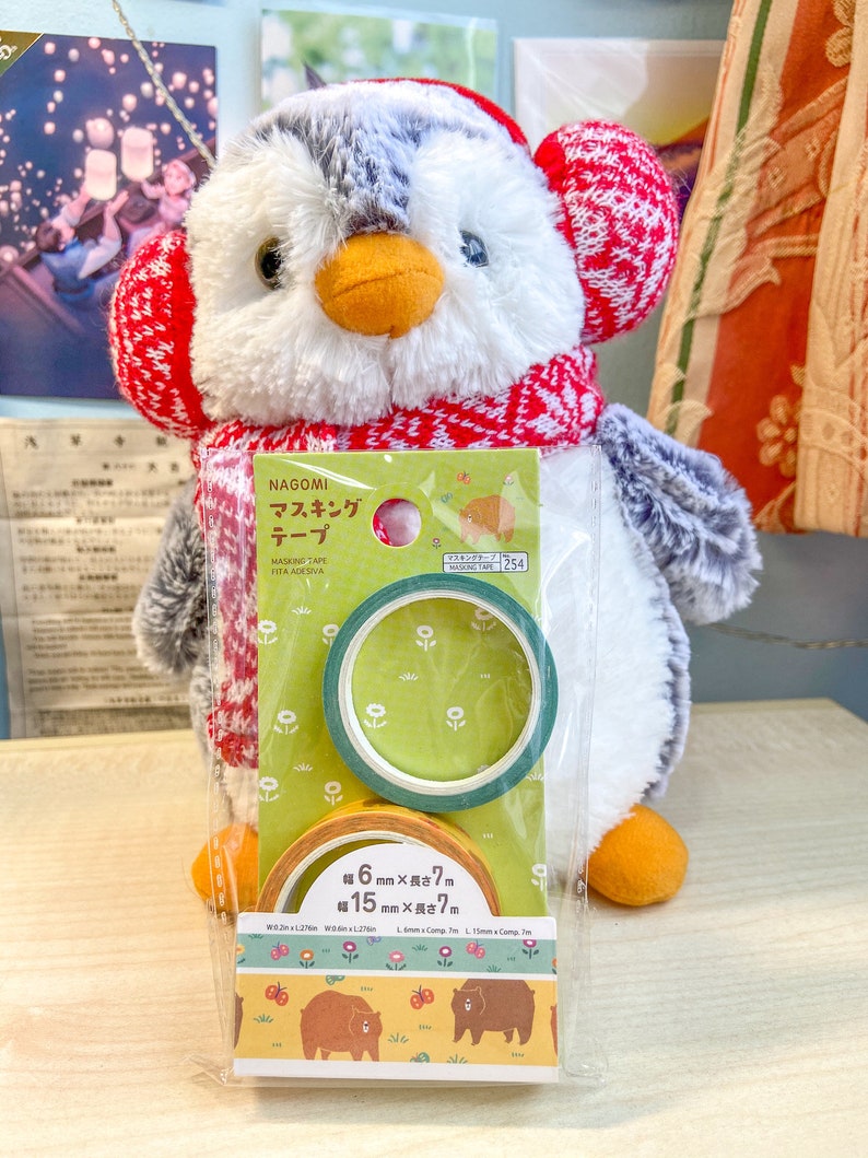 Journaling Scrapbooking Hobonichi For Planners Daiso Bear Washi Tape Card Making Bujo Crafting Journals Paper Paper Party Supplies Senerval Eu