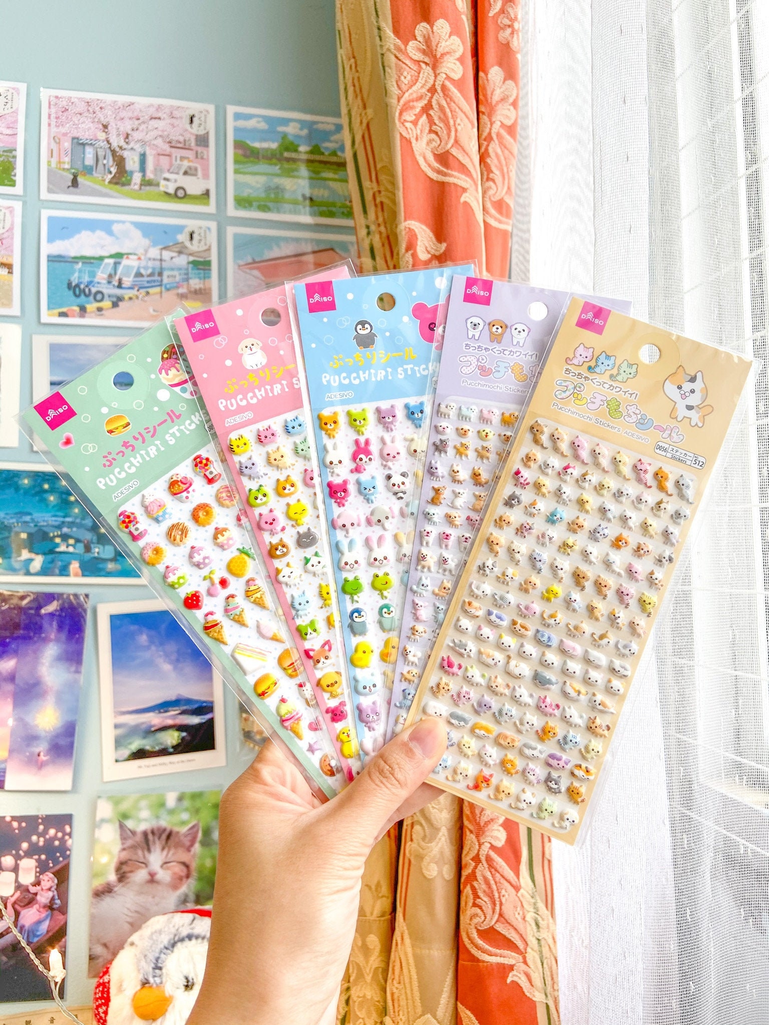 Journal Deco Sticker people From Japan DAISO -  Finland