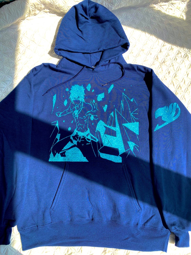 gray fullbuster hoodie