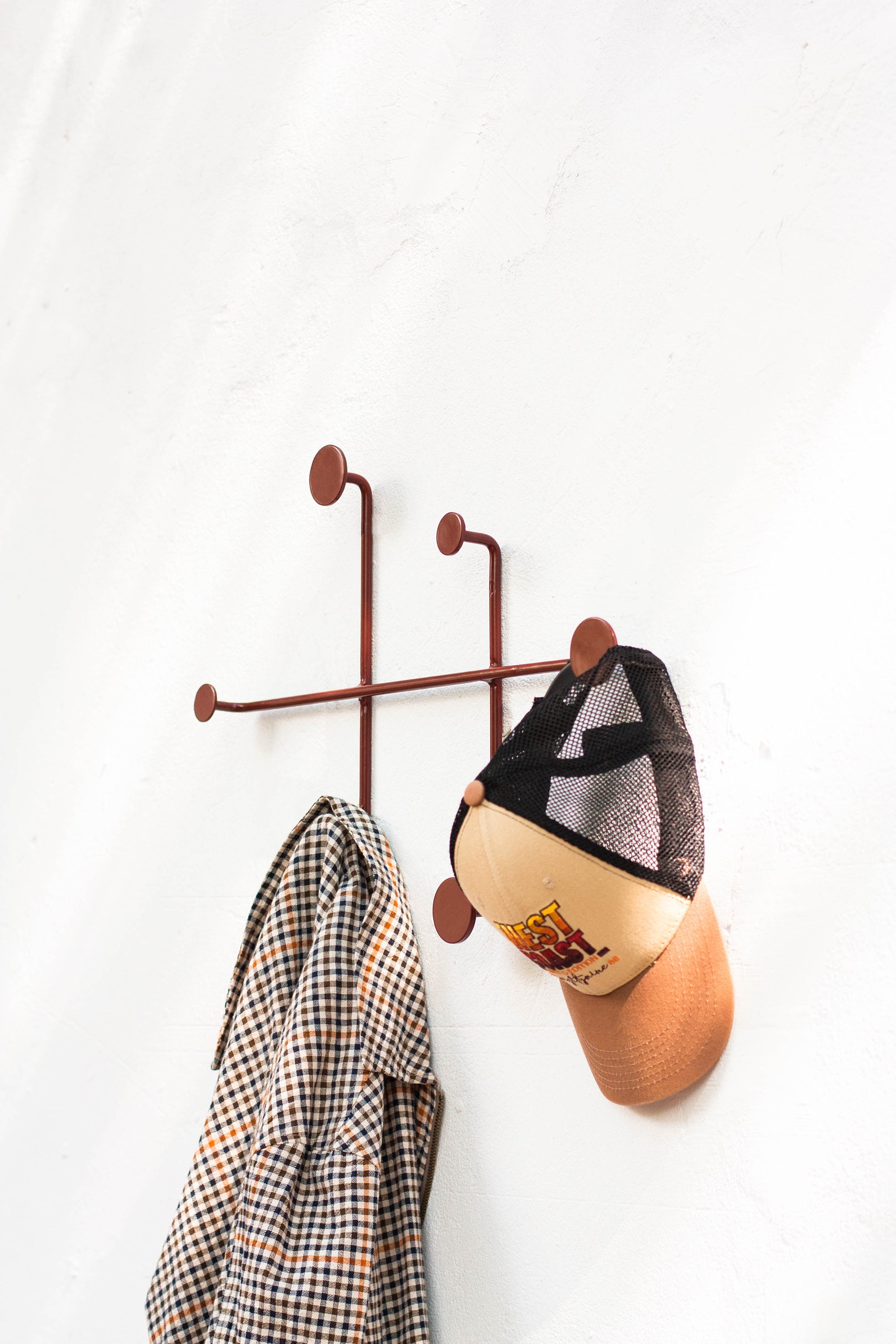 Modern Clothes Hanger, Metal Wall Hooks for Clothes, Wall Coat Hooks