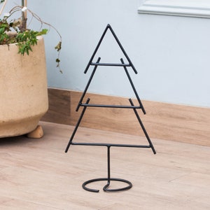 Metal Christmas tree, Minimalist Christmas tree, Christmas gift, Thanksgiving gift, New Year present, Christmas decoration for home