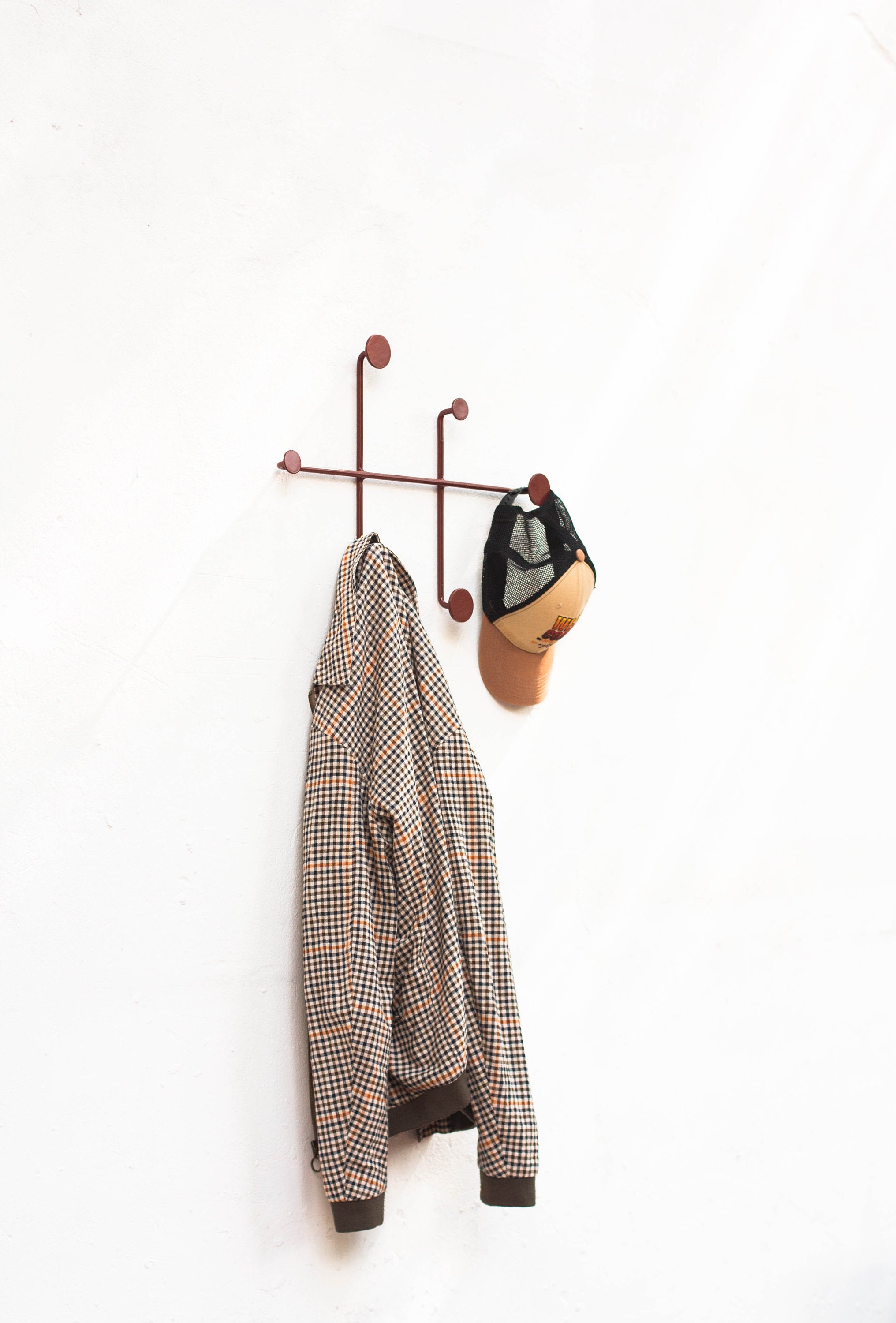 Modern Clothes Hanger, Metal Wall Hooks for Clothes, Wall Coat Hooks