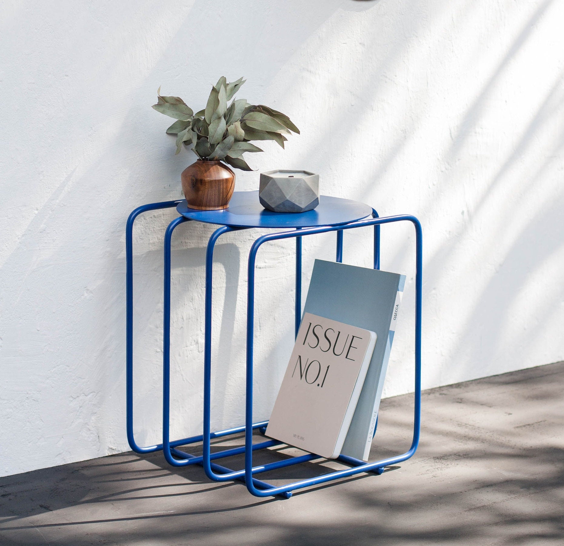 Nightstand, Bedside table, Coffee Table for Living Room, Shelf unit, Plant stand, Vinyl record storage,