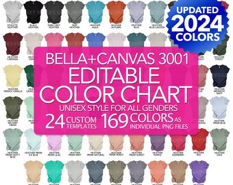 Gildan Shirt Color Chart 2025 Template