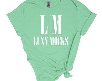 Mint Green Gildan 64000 Women's T-shirt Mockup (Digital Download)